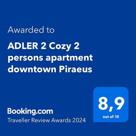 Adler 2 Cozy 2 Persons Apartment Downtown Pireusz Kültér fotó